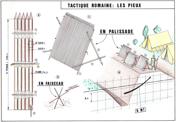 LES PIEUX