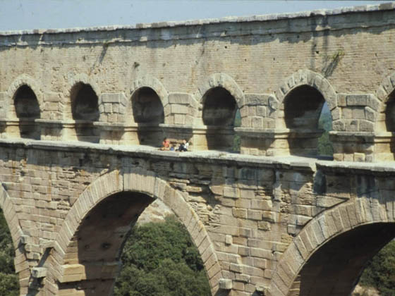 Aqueduc romain dit Pont du Gard