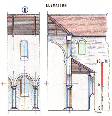 Vendôme - Abbatiale de la Trinité en 1050