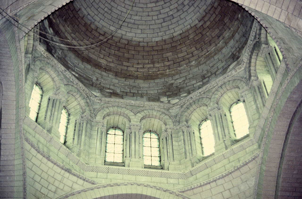 Cathédrale d'Angoulême. Tour lanterne. Oeuvre du XIX°s.